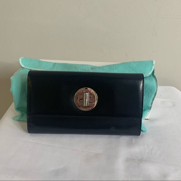 Tiffany & Co. Leather Clutch/Shoulder Bag - Picture 2 of 13